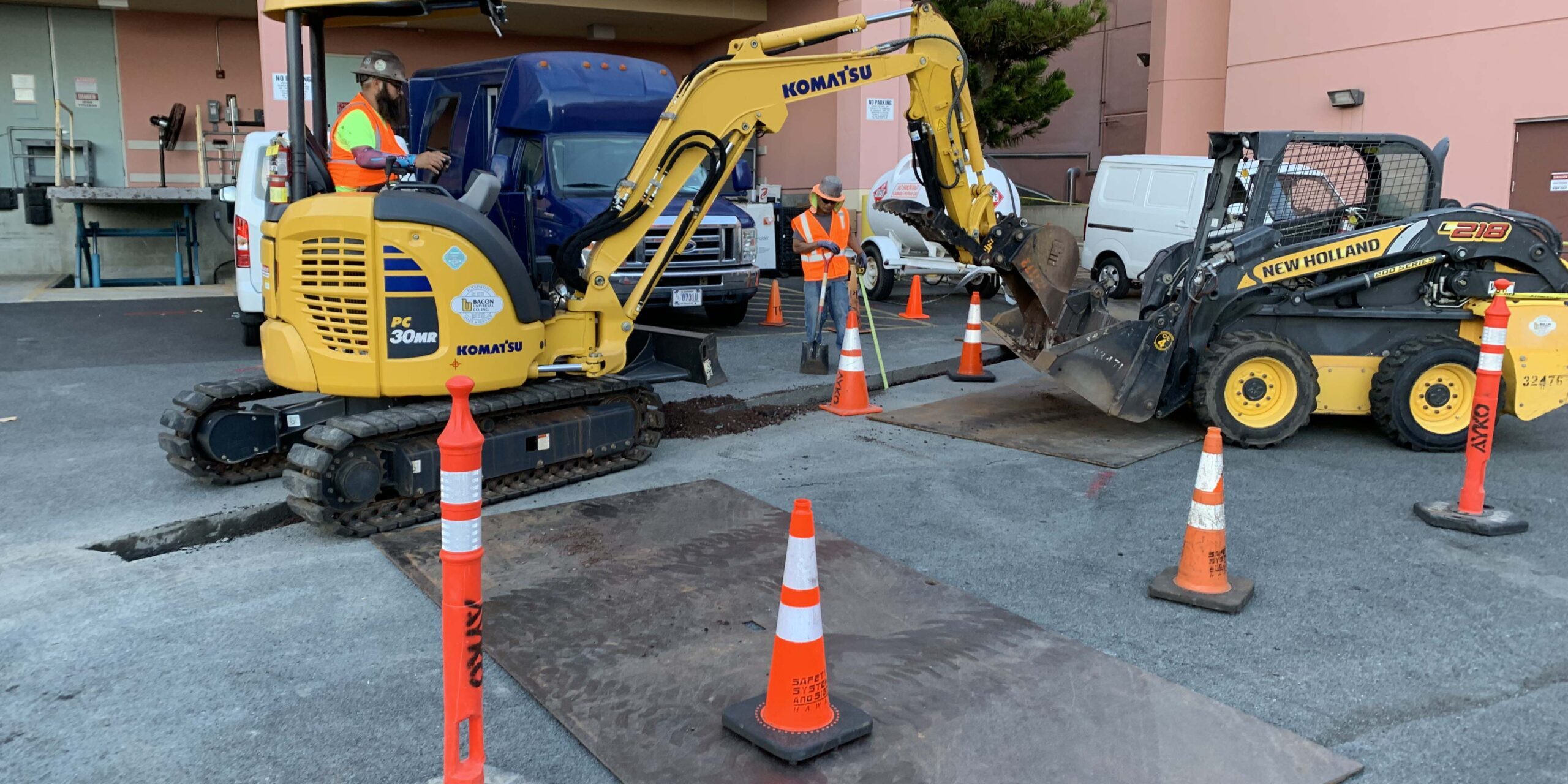 Our expertise includes work on critical building infrastructure such as HVAC systems, access control and intrusion detection systems, electrical systems, plumbing systems, fire protection systems, and gas lines both above and below ground.